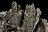 Axinite Crystal Cluster - Peru #87730-1